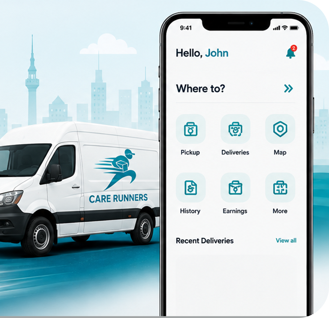 Get the Care Runners App